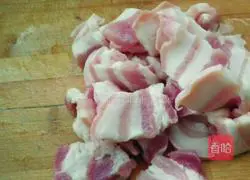 Illustration of how to make braised beans and noodles 2