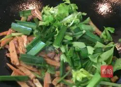 Illustration of how to make fried rice noodles 7