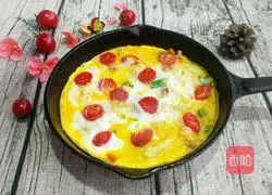 Illustration of how to make egg-baked rice 9