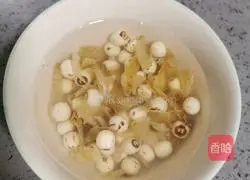 Millet Lily Lotus Seed Brown Sugar Porridge Recipe Illustration 5