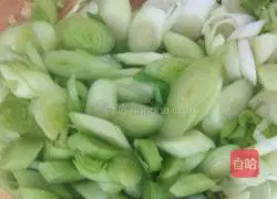 Illustration of how to make fried golden hair cake 3