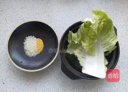 Illustration of two-meter cabbage casserole porridge 2