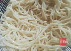 Illustration of homemade cold noodles 4