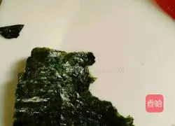 Illustration of how to make snowman rice balls 5