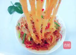 Illustration of how to make fried rice noodles with eggs 10