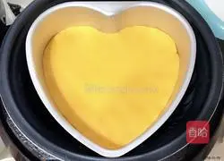 Illustration of how to make 8-inch pumpkin hair cake 2