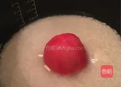 Illustration of rice cooker cooking method 1