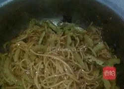Bitter melon cold noodles recipe 5