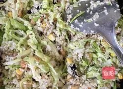 Illustration of how to make claypot rice 1