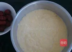 Red dates Illustration of how to make corn cake 2