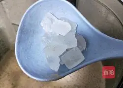 Illustration of how to make purple sweet potato and peanut rice paste 11