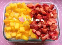 Thousand-layer Fruit Box Cake Recipe Illustration 6