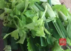 Illustration of how to make fried rice noodles 2