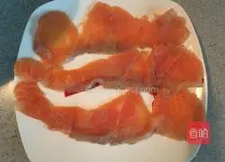 Illustration of how to make smoked salmon lettuce and no-knead rice balls 2