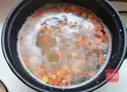 Vegetable and chicken porridge recipe 5