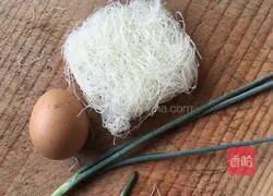 Illustration of how to make fried rice noodles 1