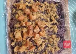 Illustration of how to make Taiwanese rice balls 8