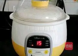 Illustration of how to make yam and apple porridge (baby food supplement) 8