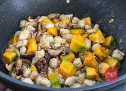 Pumpkin Chicken Quinoa Rice Recipe Illustration 6