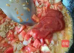 Illustration of how to make spaghetti bolognese 7