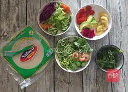 Vietnamese spring roll fruit yogurt cup set recipe 1