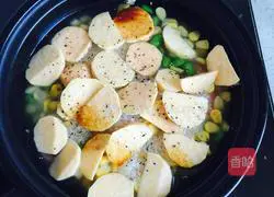 Illustration of how to make tagine and assorted claypot rice 4