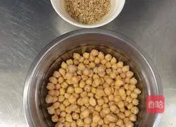 Illustration of how to make chickpea oatmeal rice paste (not hungry and fat-reducing recipe) 1 