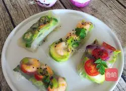 Vietnamese Spring Roll Fruit Yogurt Cup Set Recipe Illustration 4