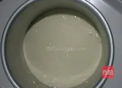 Illustration of how to make two-color hair cake 9