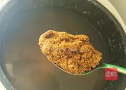 Illustration of how to make black bean, soybean and millet porridge 7