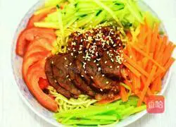 Deluxe version of cold noodles recipe 5