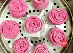 Illustration of how to make rose rolls 10