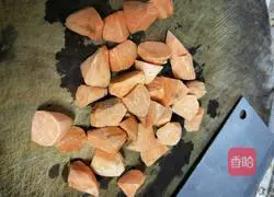 Illustration of how to make sweet potato porridge 3