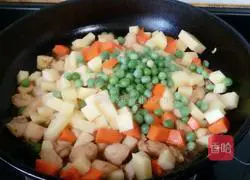 Illustration of Curry Chicken Baked Rice 5