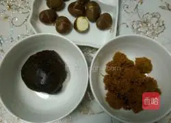 Red dates and chestnuts Illustration of how to make corn flour steamed buns 2