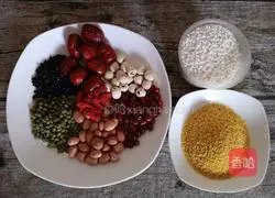 Illustration of how to make Laba porridge 1
