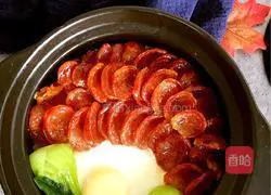Recipe for Cured Meat Claypot Rice Illustration 11