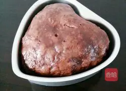 Illustration of how to make cocoa and sesame milk-flavored hair cake 11