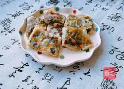 Illustration of how to make chive spring rolls 14