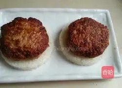 How to make rice burgers Illustration 13