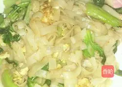 Illustration of how to make fried rice noodles 4
