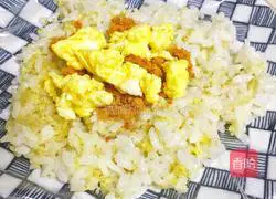 Illustration of how to make millet cheese rice balls 5