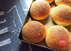 Illustration of how to make a hamburger bun 9