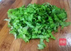 Illustration of how to make lettuce porridge (prosperous porridge) 1