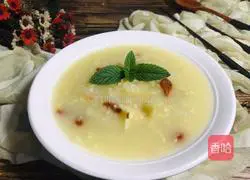 Illustration of how to make wolfberry and white fungus porridge 8