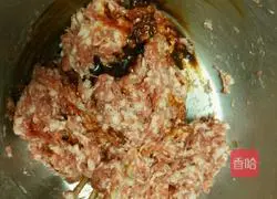 Illustration of how to make pork and cabbage pot stickers 4