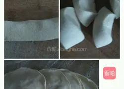 Illustration of how to make celery and meat pot stickers 5