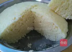 Illustration of how to make evaporated cake 5