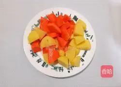 Illustration of how to make braised pork ribs with rice 2