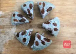 Illustration of how to make red rice cake 13